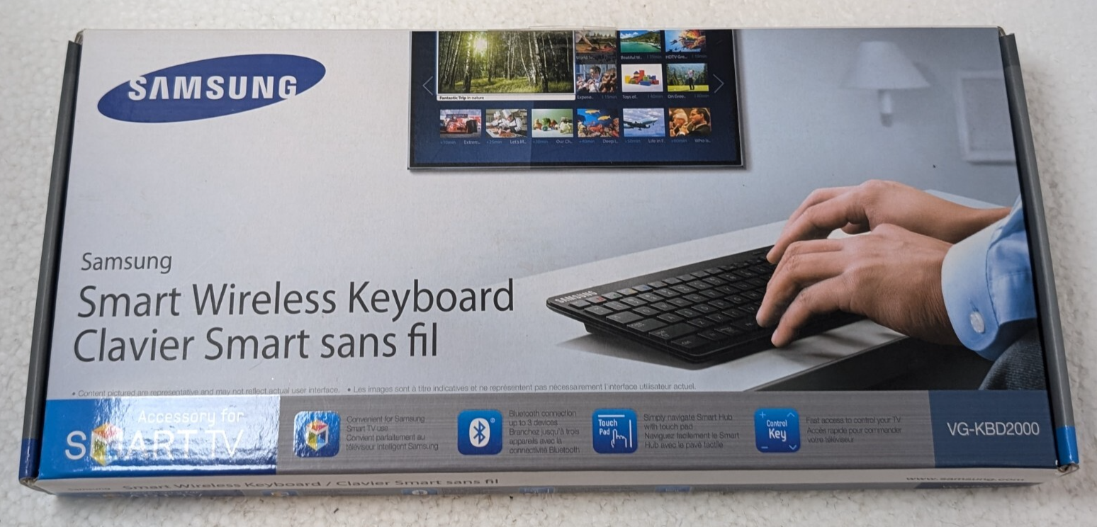 Samsung VG-KBD2000 Smart Bluetooth Keyboard Open Box Unused