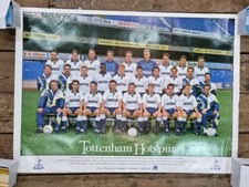 Tottenham Hotspur Premier League Season 1992 - 1993 Football Memorabilia Poster