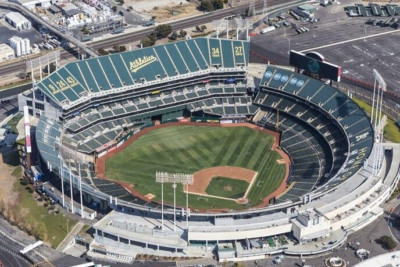 Oakland Athletics OAKLAND COLISEUM 4x6 Photo Stadium Print 