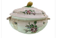 Zuppiera Richard Ginori manifattura Milanese del 1939. Misure con manici e cope