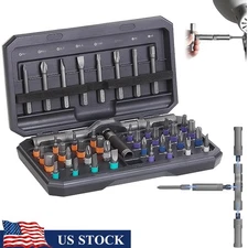 42 in 1 Magnetic Mini Screwdriver Set W/ Ergonomic Handle Ratchet Mechanism New