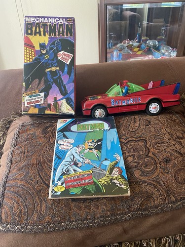Vintage Tin Batman Toys