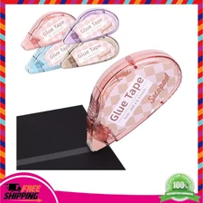 4 Pack Double Sided Tape Runners – Scrapbook & Craft Adhesive Rollers