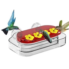 Multi-Functional Reliable Maneuverable 1PCS Suction Cup Hummingbird Water Feeder