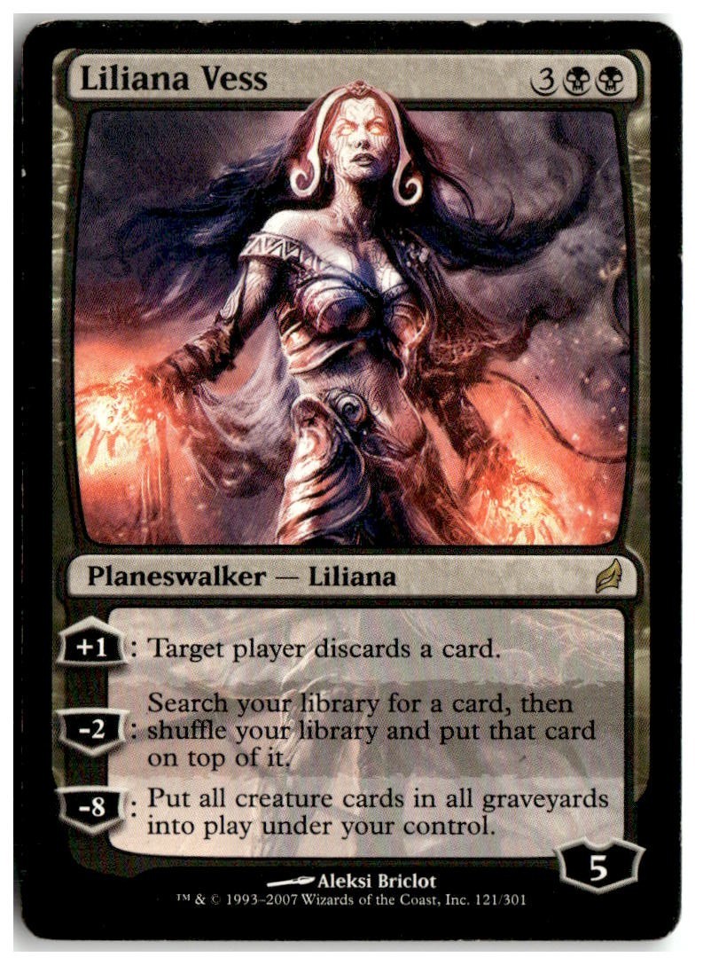 MTG Liliana Vess - Lorwyn Heavily Played English | eBay