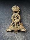 Royal Army Pioneer Corps, Genuine British Army Cap Badge. WW2.