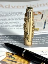 Parker — 51 “Ofiura” (001 001) Limited Edition Vermeil Cap + Zircon Inlays — fountain pen for sale on Nibfolio — photo 3