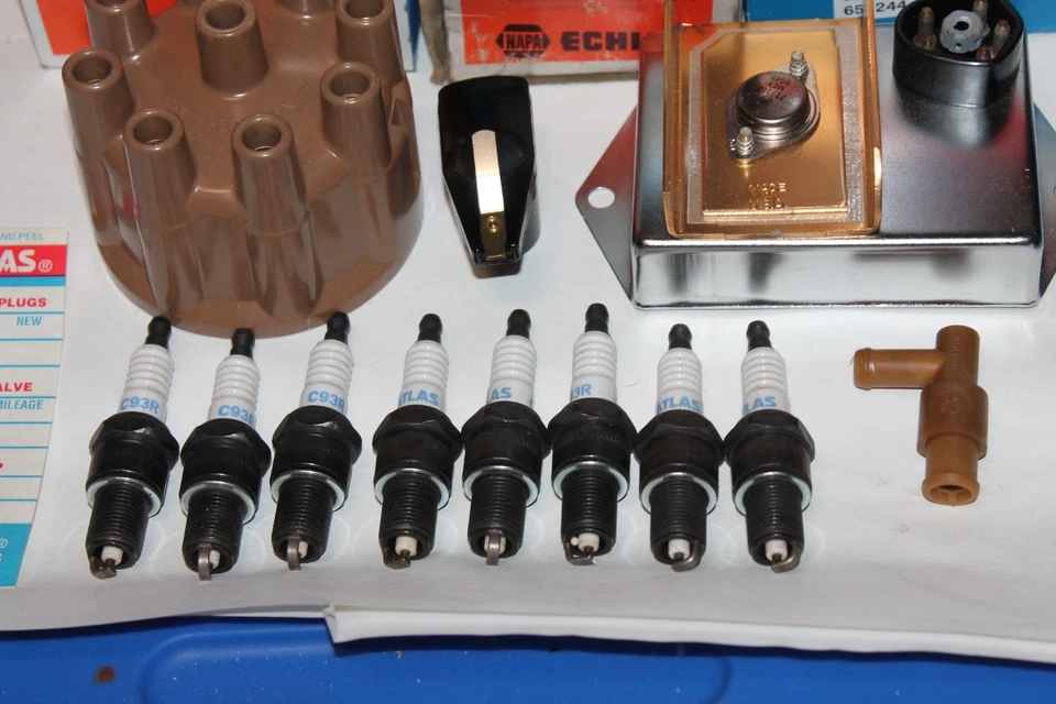 1979-1987 DODGE TRUCKS &1979-1983 PLYMOUTH TRUCK S TUNE UP KIT,PLUGS,WIRES,ECM - Image 3 of 4