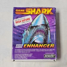 Game Shark Sega Saturn Game Enhancer Memory CiB Complete