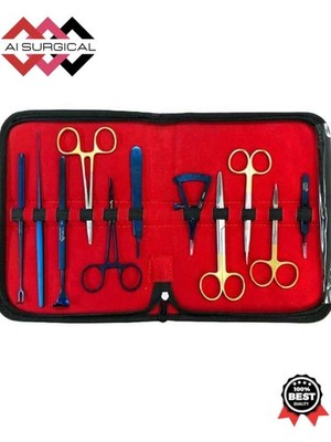 Blepharoplasty Kit,Plastic Surgery High Quality Instruments Kit Set of 11 PCs