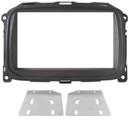 Mascherina 2DIN Nero Alfa Giulietta 14> PHONOCAR 3/688 - Kit Radio
