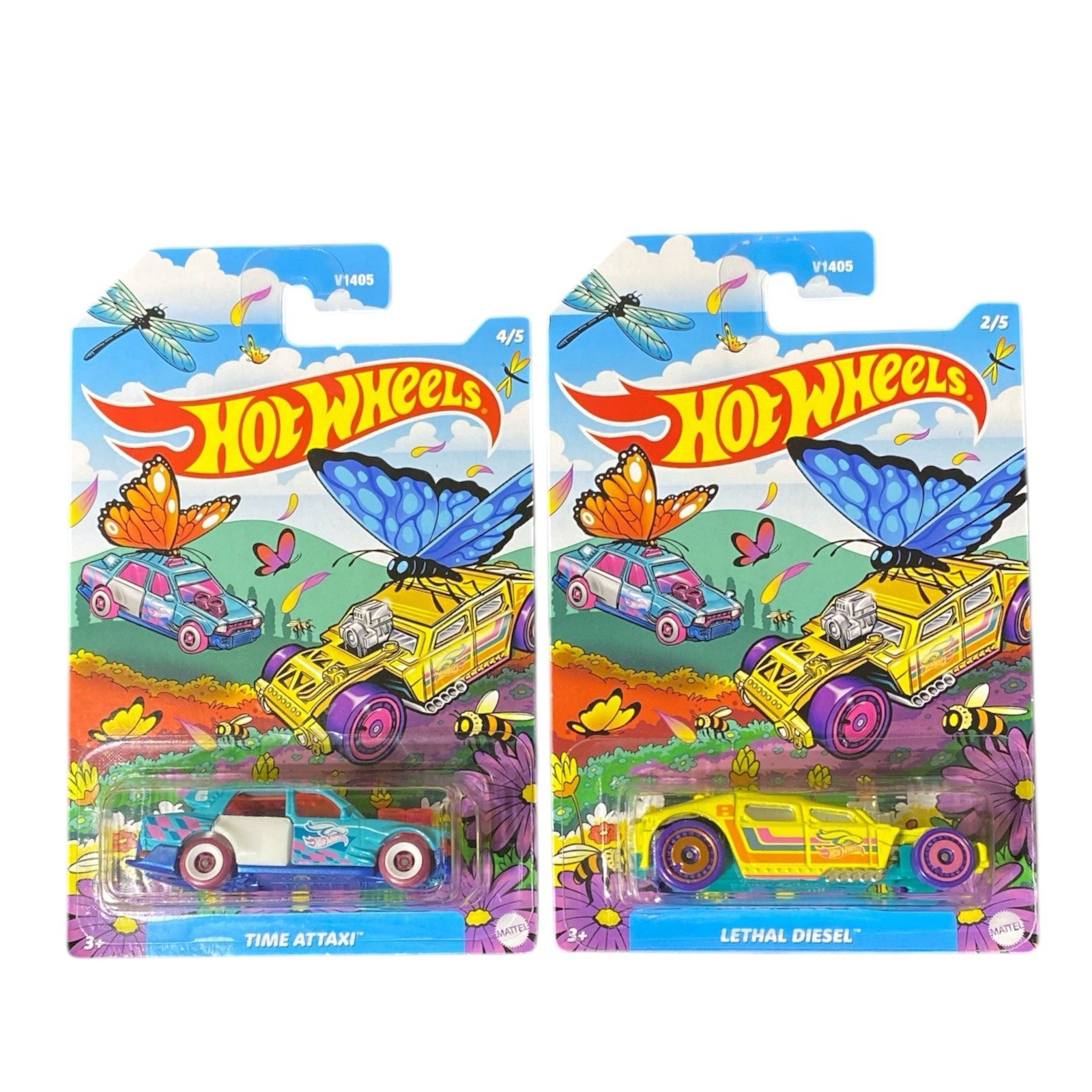 Hot Wheels 2020 Spring Series Lethal Diesel Time Attaxi 1:64 New Sealed Lot