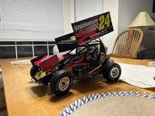Jeff Gordon #24 Themed Losi 22 Sprint Car Wrap - NASCAR Legend Design with Gloss