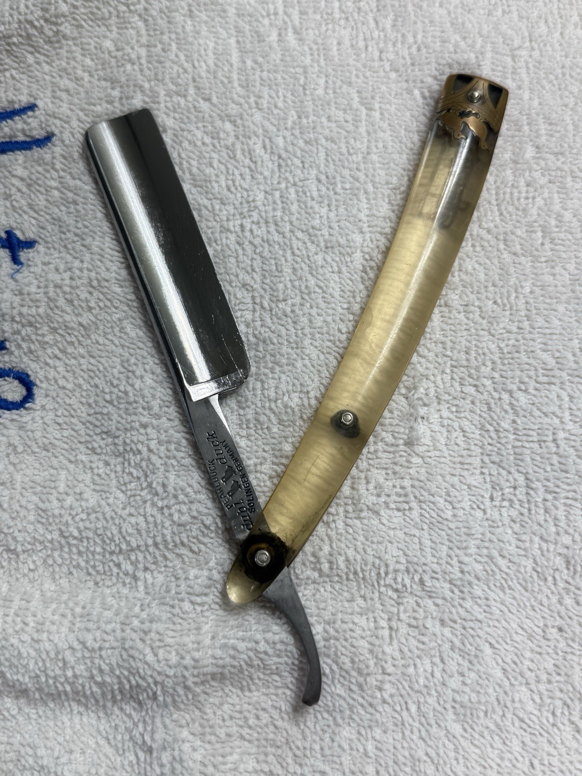 Dubl Duck Vintage Satin Edge Straight Razor