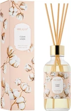 Airkeep Reed Diffuser Oil Set with Reed Sticks, Clean Linen Aromatherapy Oil Sce