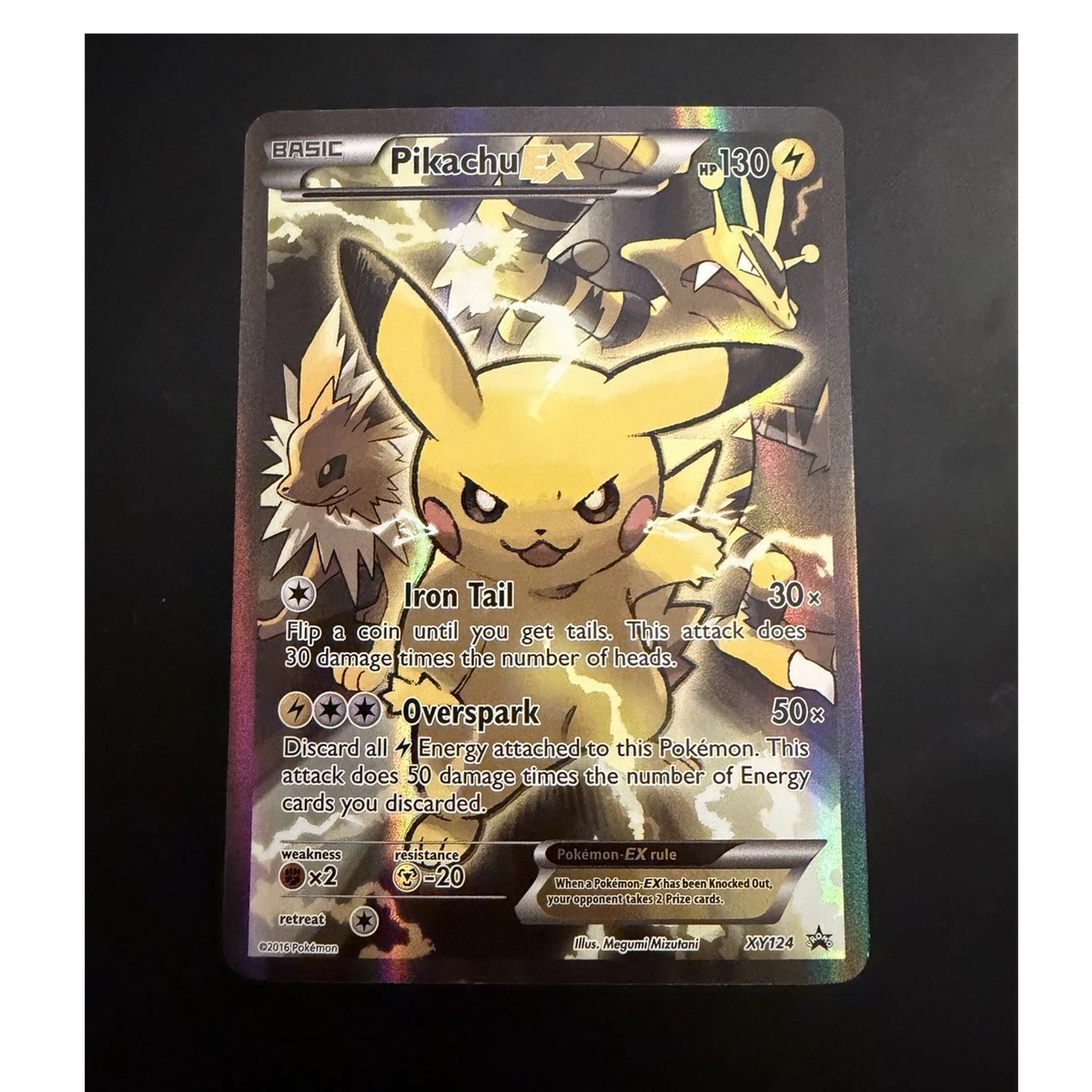 Jolteon Pokémon TCG XY Individual Collectible Card Game Cards for