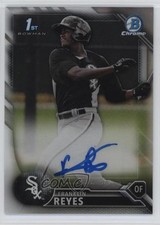 Franklin Reyes Bowman Chrome 2016 Refractor /499 Auto