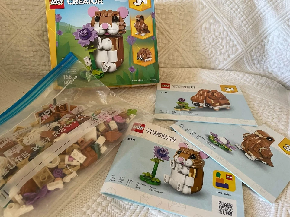 LEGO Creator 31376 Cute Hamster with a Flower, photo 1 of 5
