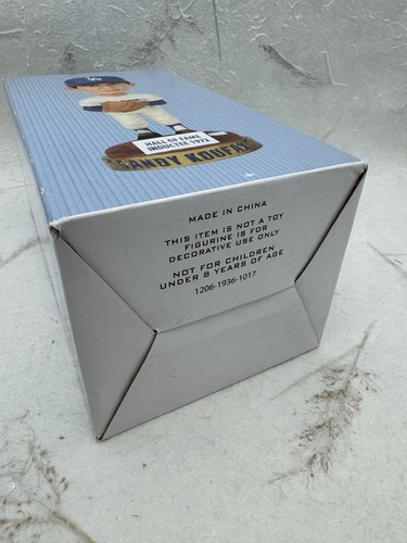 Los Angeles Dodgers 2012 SGA Sandy Koufax 1972 HALL OF FAME Bobblehead 50° Ann - Foto 15 di 17