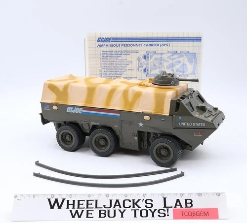 A.P.C. APC Amphibious Personnel Carrier 100% Complete GI Joe 1983 Hasbro Vehicle