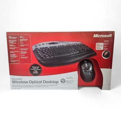 Microsoft Wireless Optical Desktop 2.0 Neu OVP Tastatur Maus USB Receiver