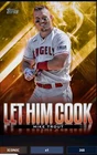 ICONIC ➡️DIGITAL CARD ⬅️MIKE TROUT... TOPPS BUNT... COOK 2024 ... ANGELS