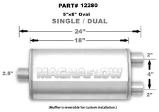 Exhaust Muffler Magnaflow CA 12280