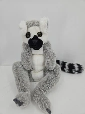 Cute Folkmanis Hand Puppet Ringtailed Lemur 25" Full Body Stuffed Animal Nature
