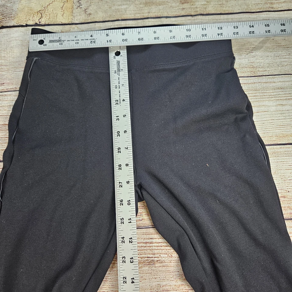 Ci Sono Women's Legging Black Elastic Waist Pull On Stretch Size Large - Image 2 of 4