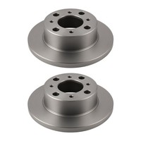 2 Bremsscheiben Vorderachse Voll Ø 73 Mm 16 Mm Valeo FüR U.A. Fiat Ducato