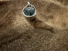 James Avery Sterling Silver 3D Empty Easter Basket Charm