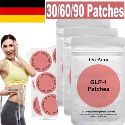 OCEAURA 90X Slimming Patch Abnehm-Pflaster Diätpflaster Fettverbrennung Schlank Abnehmen
