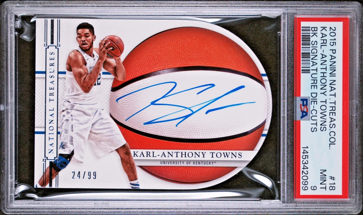 Karl Anthony Towns Professional Sports Authenticator (PSA
