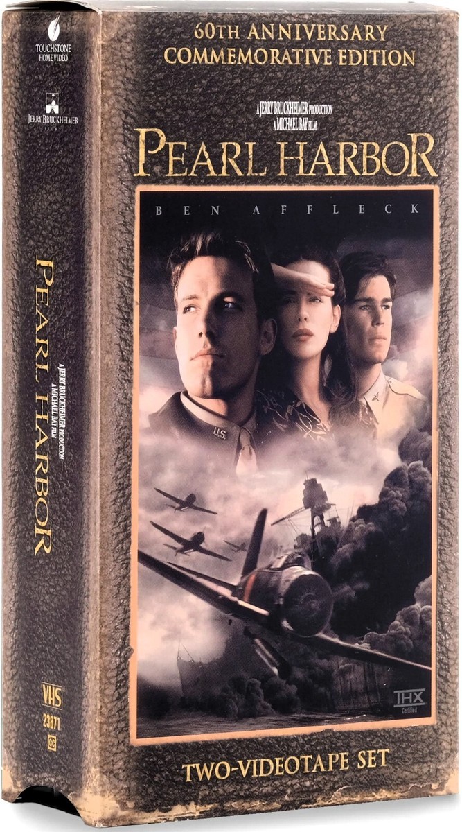 Pearl Harbor (VHS, 2-Tape Set, Pan Scan, 60th Anniv.) w