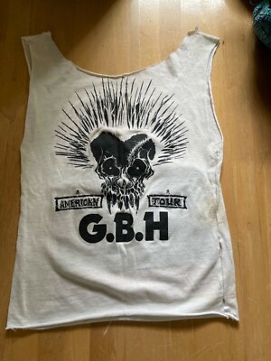 punk rock RARE VINTAGE CHARGED GBH t shirt | eBay