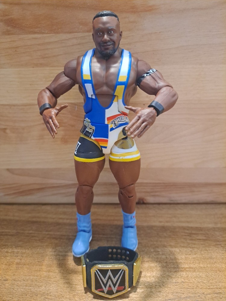 WWE Big E Royal Rumble Elite Series Figure Mattel New Day With Belt