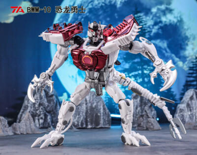 New TransArt BWM-10 TransMetal Dinobot II Action Figure Transforms