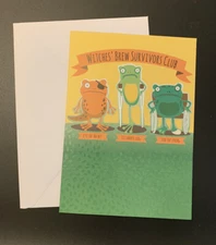 Funny Halloween Greeting Card Designer Greetings new with envelope