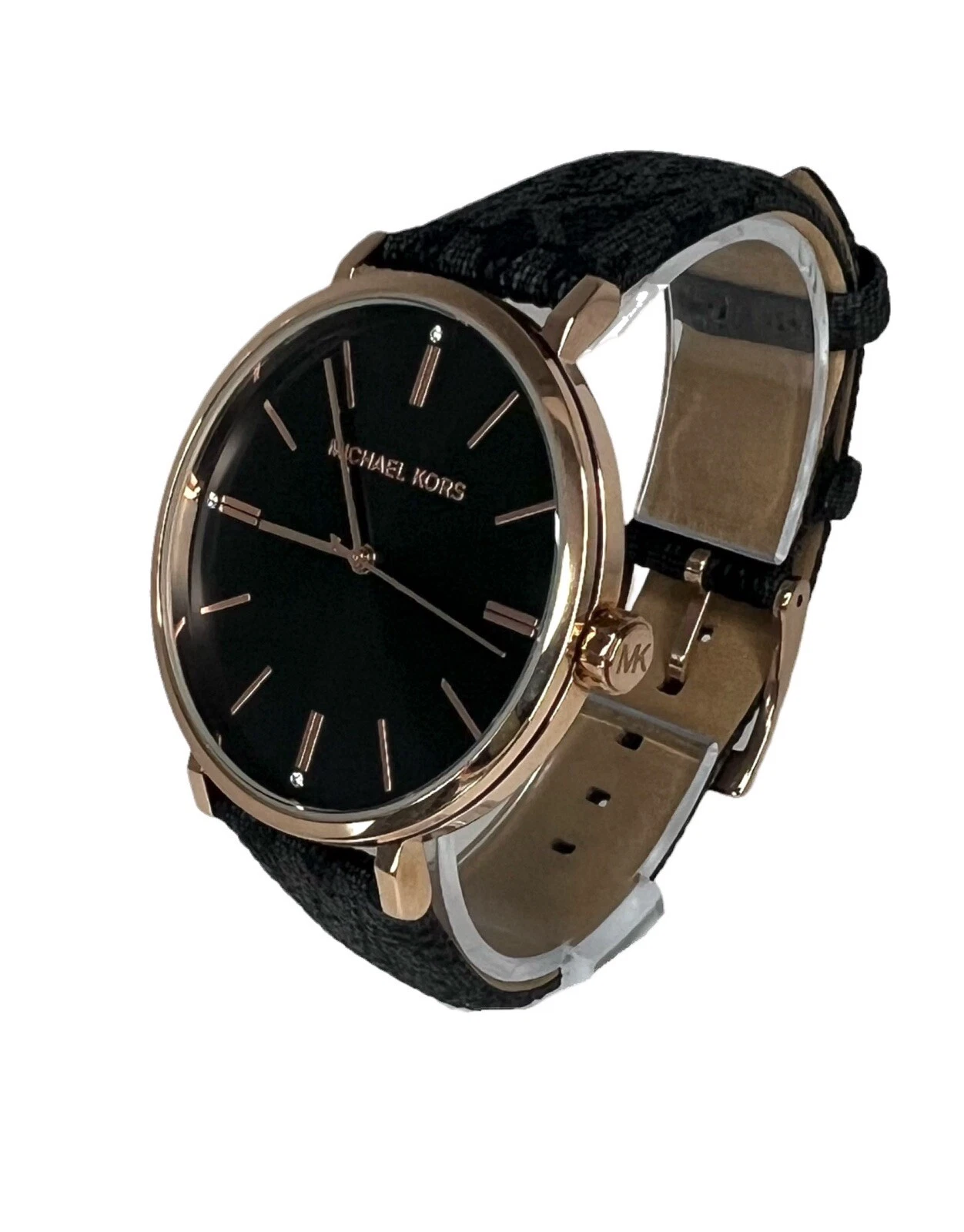 Orologio Michael Kors orologio da donna orologio da polso MK2948 nero rosa oro rosa NUOVO