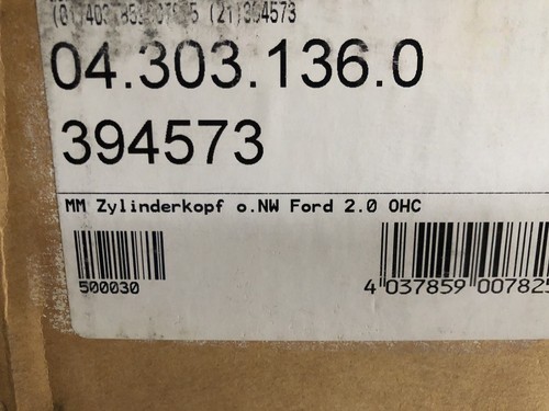 Ford Zylinderkopf SOHC 2.0 88SM6090 Sierra Scorpio Transit - Bild 4 von 4