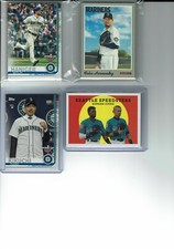 2019 Opening Day Baseball Seattle Mariners Team Set (5) Base Cards +Plus More+