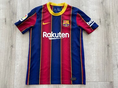 BARCELONA Nike Home Boys L 147-158 Jersey 2020/2021 Shirt Trikot