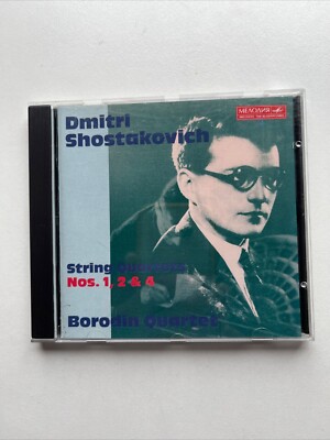 CD Shostakovich String Quartets 1,2,4 Borodin Quartet