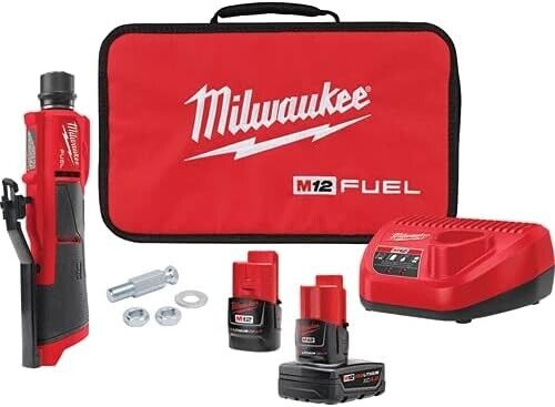 Milwaukee M12 FUEL Low Speed Puffer Kit - Rot (2409-22) - Bild 1 von 3