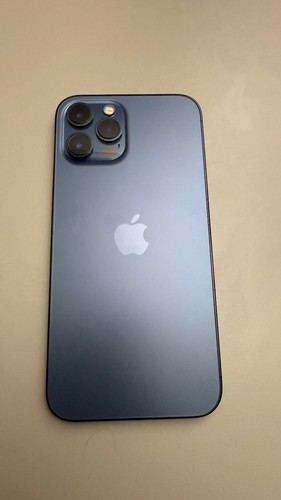 Apple iPhone 12 Pro Max - 128 GB - Pacific Blue (Unlocked) with Box & Headphones - Afbeelding 9 van 20