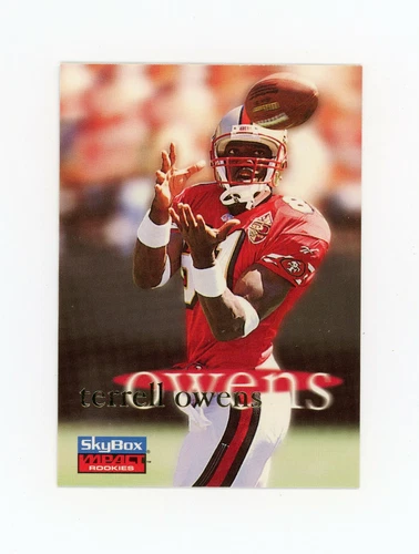TERRELL OWENS 1996 SkyBox Impact Rc #62 San Francisco 49ers JM2
