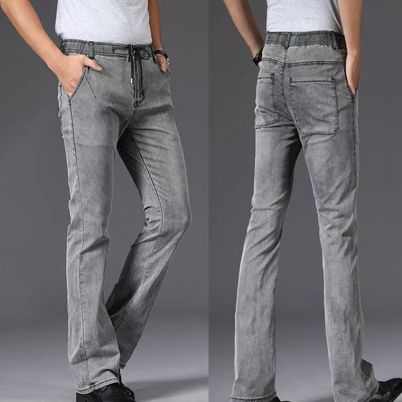 Grey bell shop bottom pants