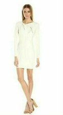 GUESS Women's Ivory Long Sleeve Knotted Adelia DRESS~~XS~M~L~XL~~Scuffy~NWT