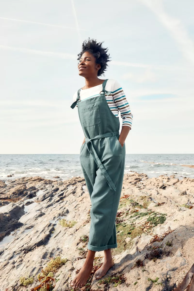 Seasalt Women s Dungarees green Heather Bell Dungarees Tall