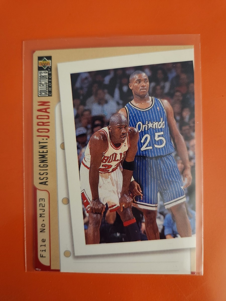 1996 Upper Deck assignment Michael Jordan/Nick Anderson File NO